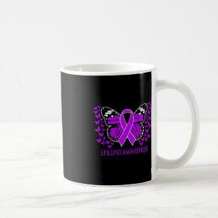Im November tragen wir Lila für Epilepsie-Bewussts Kaffeetasse