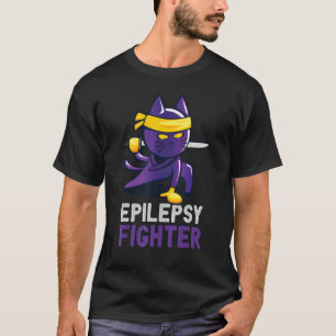 Im November tragen wir Lila für Epilepsie Fighter T-Shirt