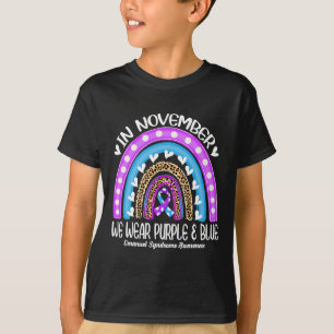 Im November tragen wir Lila und Blau Emanuel Syndr T-Shirt