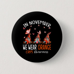 Im November tragen wir Orange Crps Sensibilisierun Button