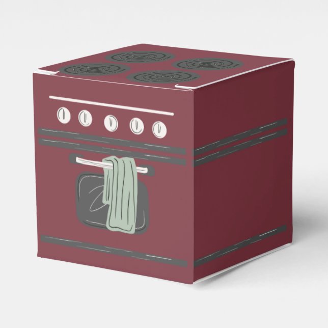 Im Ofen Party verbrennen Geschenkschachtel (Vorderseite)