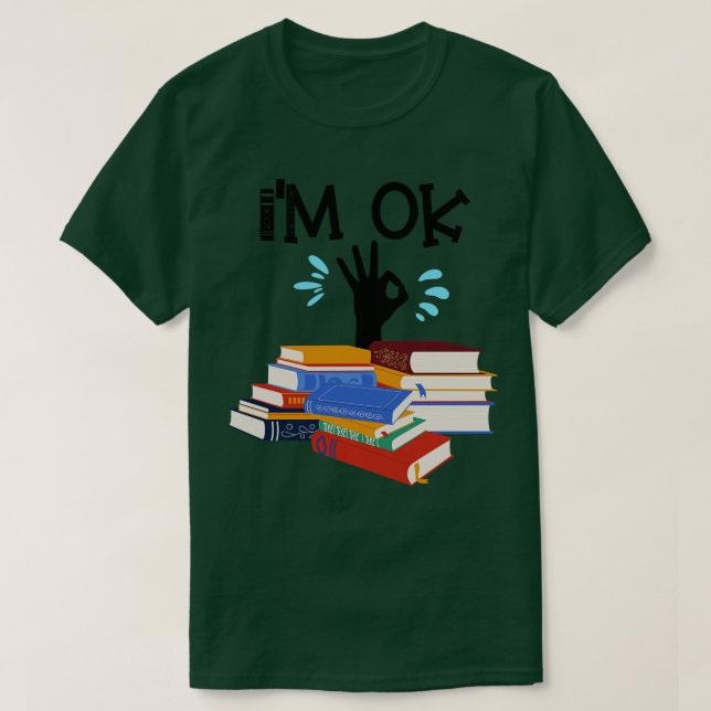Im Ok Buch 7 T-Shirt (Design vorne)