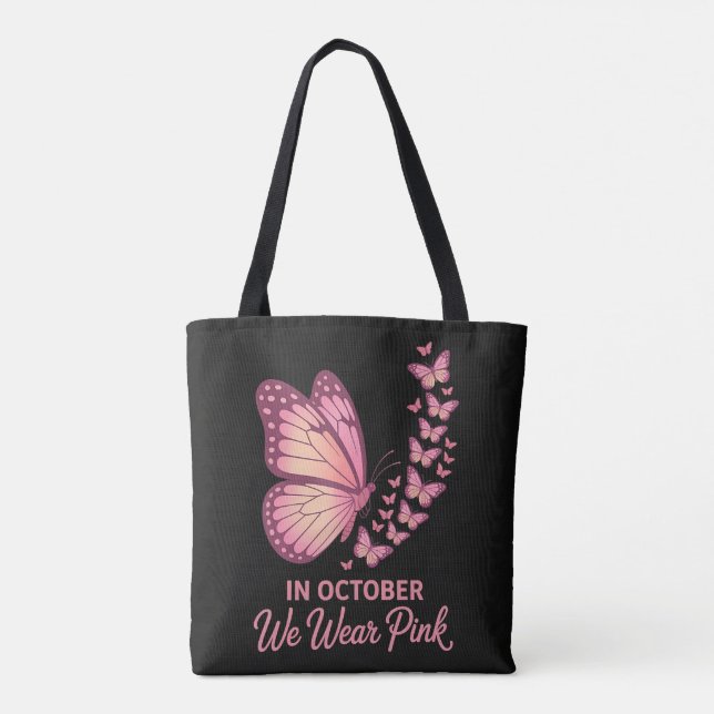 Im Oktober Rosa Brust Schmetterling (Rückseite)