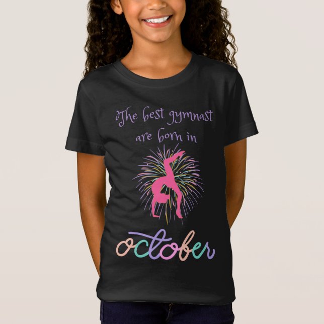 Im Oktober sind die besten Turniere Geboren T-Shirt (Vorderseite)