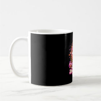 Im Oktober tragen Sie rosa Geist Hexe Brustkrebs Kaffeetasse