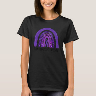 Im Oktober tragen wir die Lila innenpolitische Gew T-Shirt