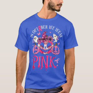 Im Oktober tragen wir die Pink Breast Cancer Pumpk T-Shirt