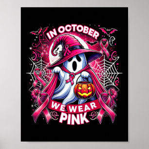 Im Oktober tragen wir die rosa Hexenwelse Ghost Pu Poster