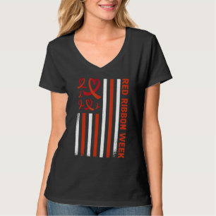 Im Oktober tragen wir die Rote-Schleife-Woche zur  T-Shirt