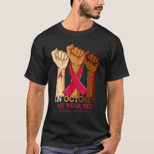 Im Oktober tragen wir eine drogenfreie Hand in der T-Shirt