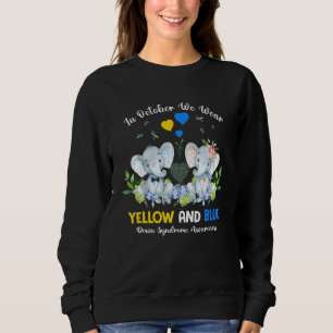 Im Oktober tragen wir Gelb A Sweatshirt