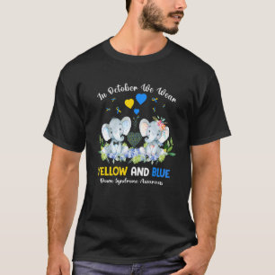 Im Oktober tragen wir Gelb A T-Shirt