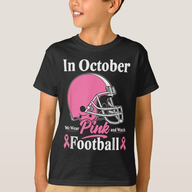 Im Oktober tragen wir NK Breast Cancer Aware T-Shirt (Vorderseite)
