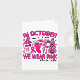 Im Oktober tragen wir NK-Brustkrebs-Diatrie Karte