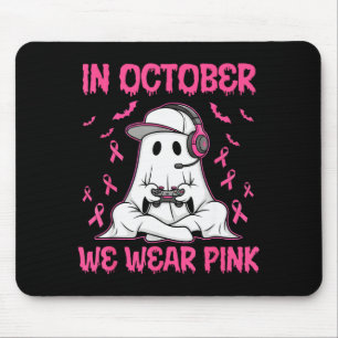 Im Oktober tragen wir Nk Brustkrebs Gaming Ghost Y Mousepad