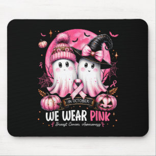 Im Oktober tragen wir Nk Ghost Witch Brustkrebs Au Mousepad