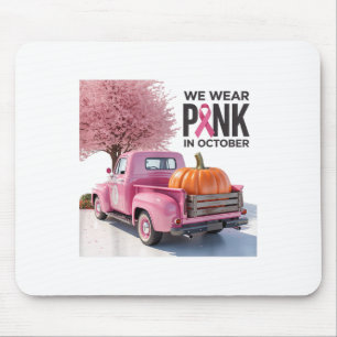 Im Oktober tragen wir NK LKW Breastkrebs T-Shirt f Mousepad
