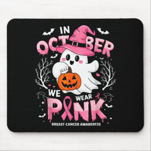 Im Oktober tragen wir Nk lustiger Halloween-Geist- Mousepad
