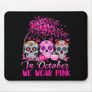 Im Oktober tragen wir Nk Zucker-Schädel-Halloween- Mousepad