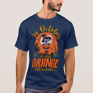 Im Oktober tragen wir Orange ADHD 850 T-Shirt
