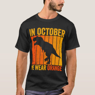 Im Oktober tragen wir Orange Stopp Bullying Unity T-Shirt