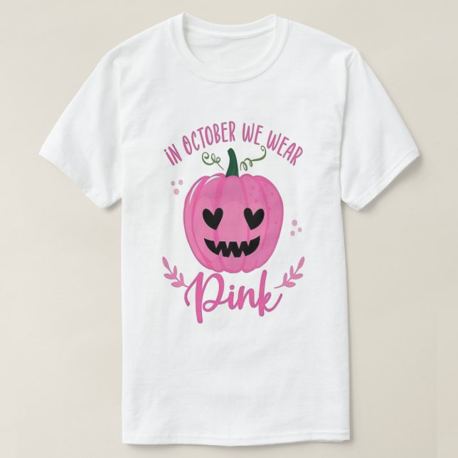 Im Oktober tragen wir Pink 2025 — der Bewegung bei T-Shirt (Design vorne)