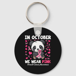 Im Oktober tragen wir Pink Breast Cancer Awareness Schlüsselanhänger