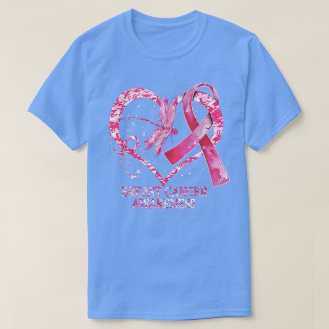 Im Oktober tragen wir Pink Brustkrebs Bewusstsein  T-Shirt (Design vorne)