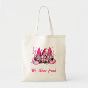Im Oktober tragen wir Pink Gnome Breast Cancer Awa Tragetasche