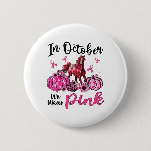 Im Oktober tragen wir Pink Horse Pumpkin Leopard B Button