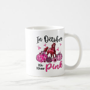 Im Oktober tragen wir Pink Horse Pumpkin Leopard B Kaffeetasse