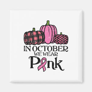 Im Oktober tragen wir Pink Leopard Brustkrebs im K Magnet