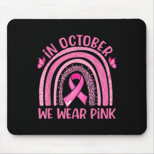 Im Oktober tragen wir Pink Leopard Brustkrebs im K Mousepad