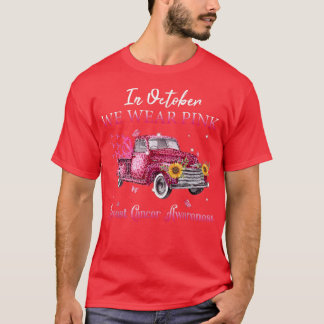 Im Oktober tragen wir Pink Ribbon Leopard LKW Brea T-Shirt