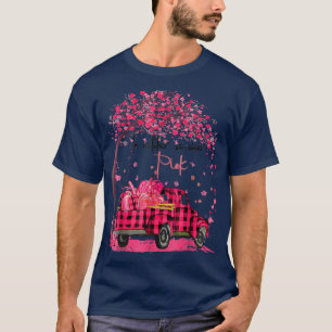 Im Oktober tragen wir Pink Ribbon Truck Flamingo B T-Shirt