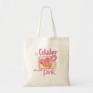 Im Oktober tragen wir Pink Tragetasche