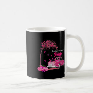 Im Oktober tragen wir Pink Truck Breast Cancer Awa Kaffeetasse