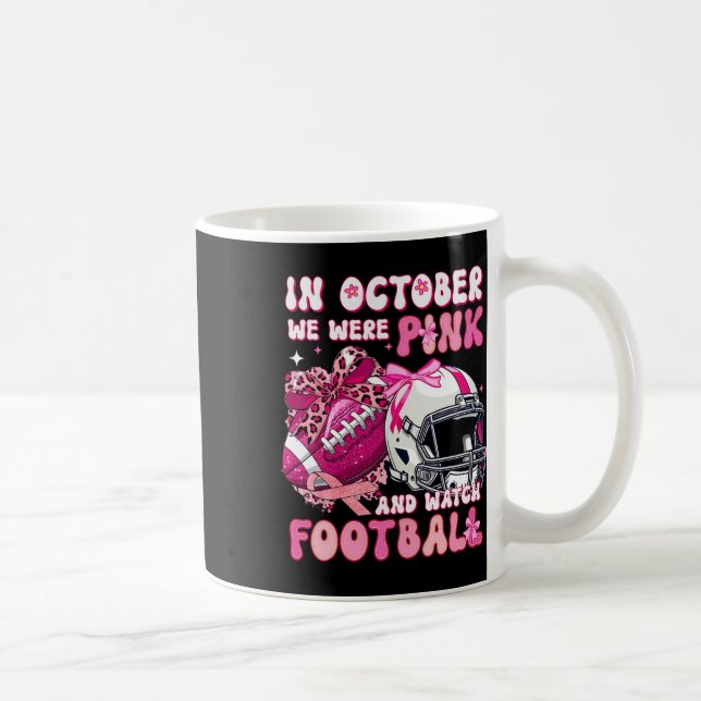 Im Oktober tragen wir Pink und schauen uns die Bow Kaffeetasse (Rechts)