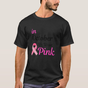 Im Oktober tragen wir Pink und Watch Football_5 T-Shirt