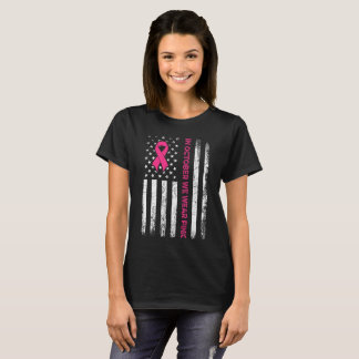 Im Oktober tragen wir Pink USA Flag 2024 T - Shirt