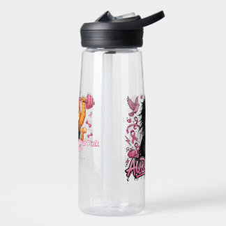 Im Oktober tragen wir Rosa - Aura +1000 Gym Katze Trinkflasche