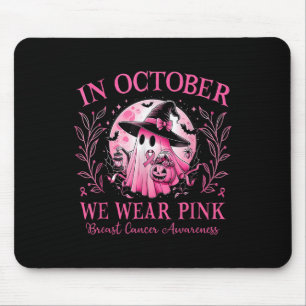 Im Oktober tragen wir rosa Brustkrebs-Bewusstsein  Mousepad