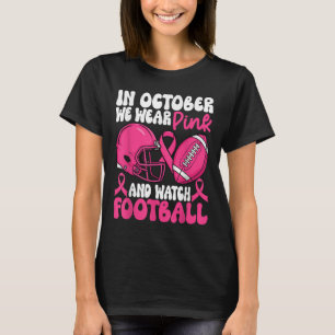 Im Oktober tragen wir rosa Brustkrebs-Bewusstsein T-Shirt