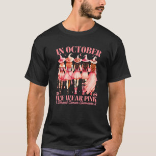 Im Oktober tragen wir Rosa Brustkrebs-Bewusstsein T-Shirt