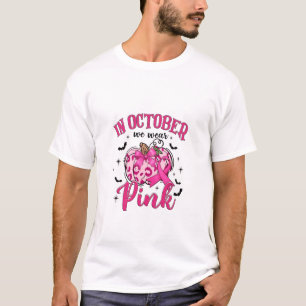 Im Oktober tragen wir rosa Brustkrebs-Bewusstsein T-Shirt