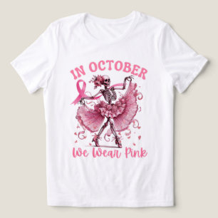 Im Oktober tragen wir rosa Brustkrebs-Bewusstsein Tri-Blend Shirt