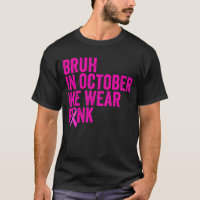 Im Oktober tragen wir rosa Brustkrebs
