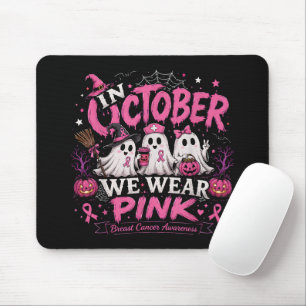 Im Oktober tragen wir Rosa Brustkrebsaufklärung Mousepad