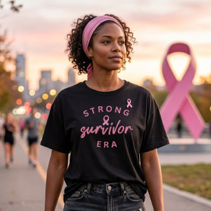 Im Oktober tragen wir Rosa Brustkrebsbewusstsein T-Shirt