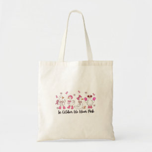 Im Oktober tragen wir rosa Entendesign 🎀 🦆 💗 Tragetasche